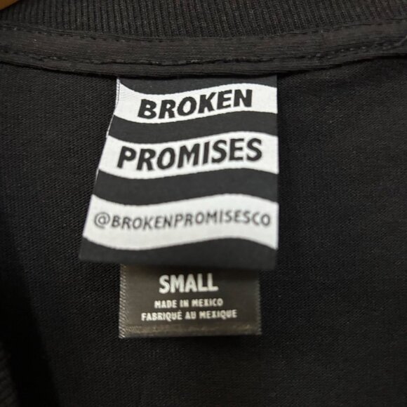 Broken Promises Heaven Can Wait Longsleeve T-Shirt Small - Picture 4 of 4